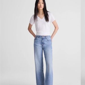 Madewell Perfect Vintage Wide Leg Jeans Airy Wash
